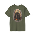 Forged by Faith Knight T‑Shirt — Christian Crusader Armor Design