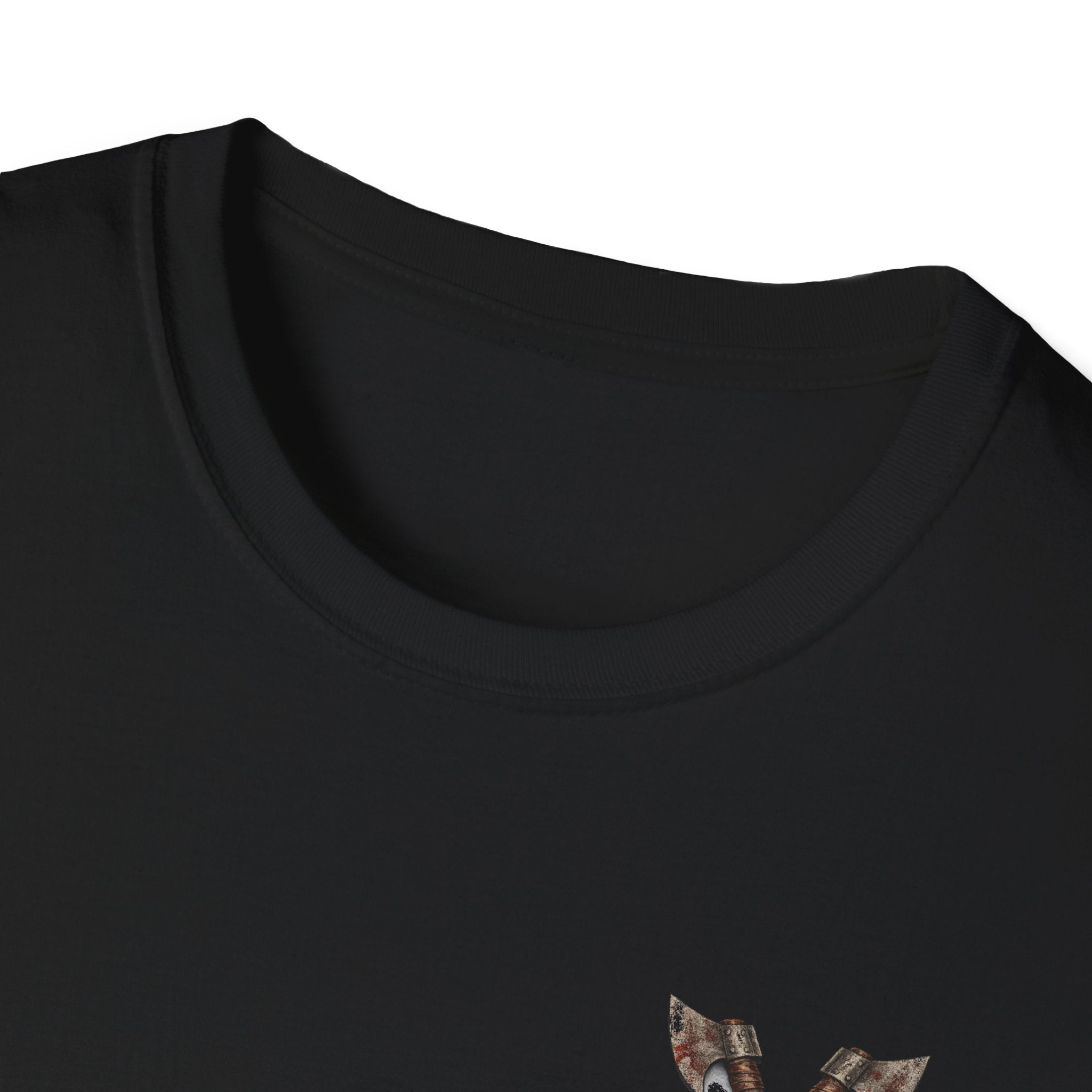Forged In Suffering T-Shirt — 'Forged in Suffering' Nordic Viking Helmet Graphic Tee