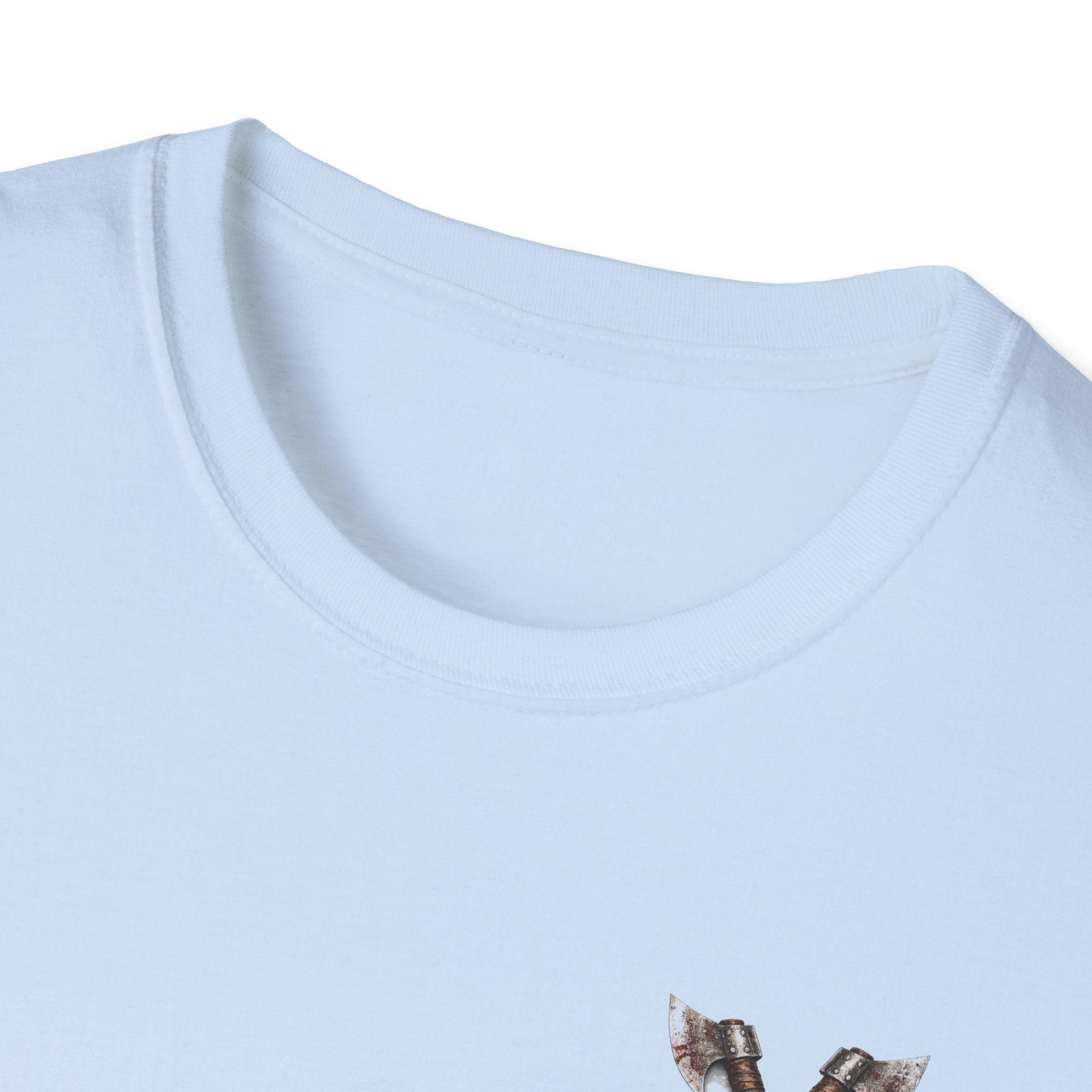 Forged In Suffering T-Shirt — 'Forged in Suffering' Nordic Viking Helmet Graphic Tee