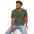 No Mercy T-Shirt — Gothic Skull & Shield Graphic Tee for Bikers & Heavy Metal Fans