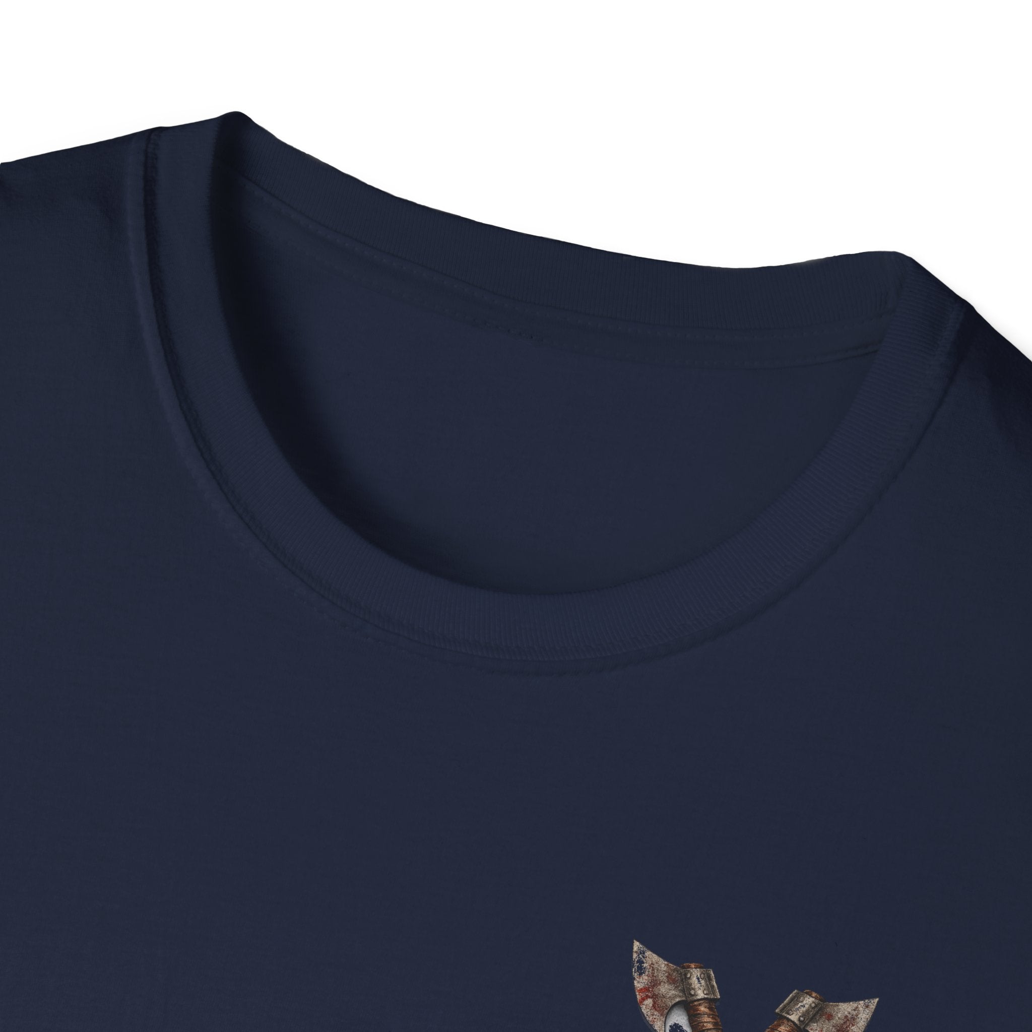 Forged In Suffering T-Shirt — 'Forged in Suffering' Nordic Viking Helmet Graphic Tee