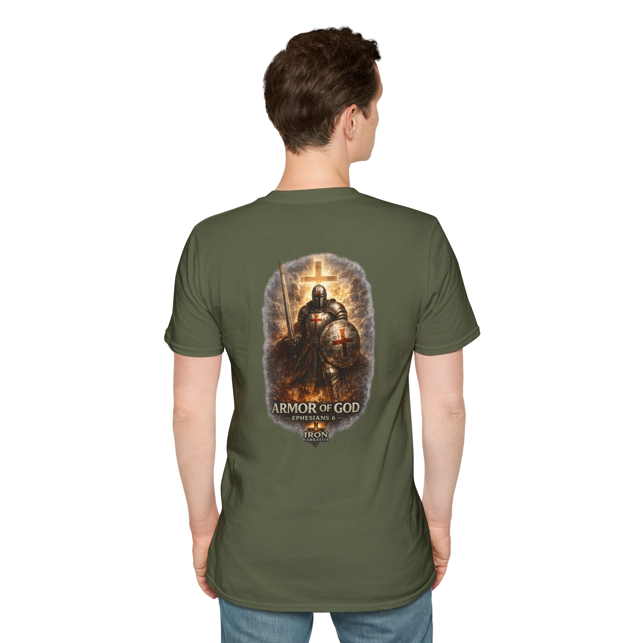 Armor of God T-Shirt — Christian Faith Knight Graphic Tee