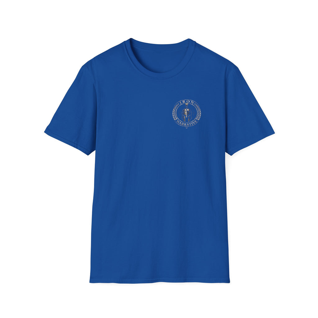 Fight In The Shade T-Shirt — Small Chest Emblem, Subtle Back Print
