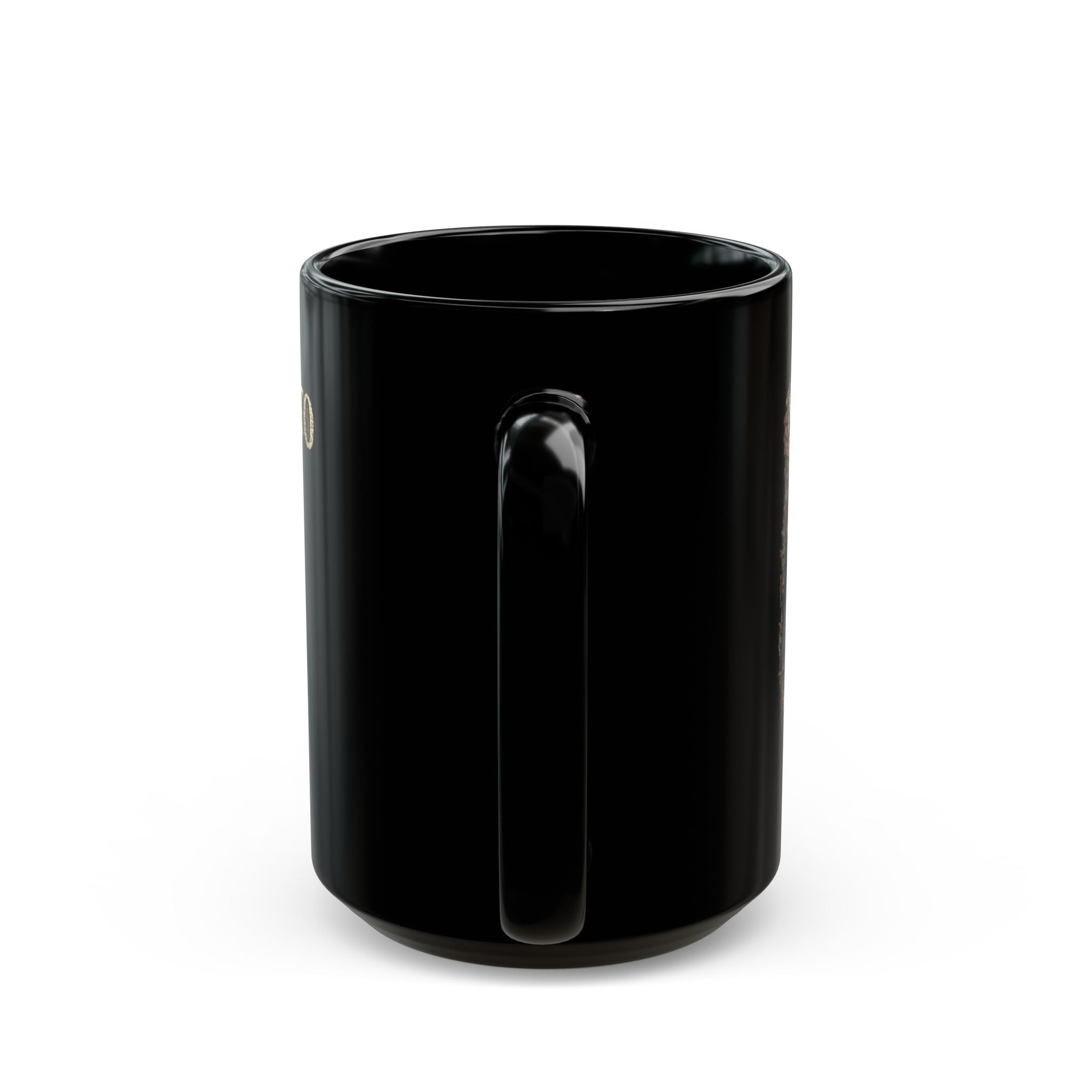 Memento Mori Black Mug — Spartan Helmet Coffee Cup (11oz & 15oz)