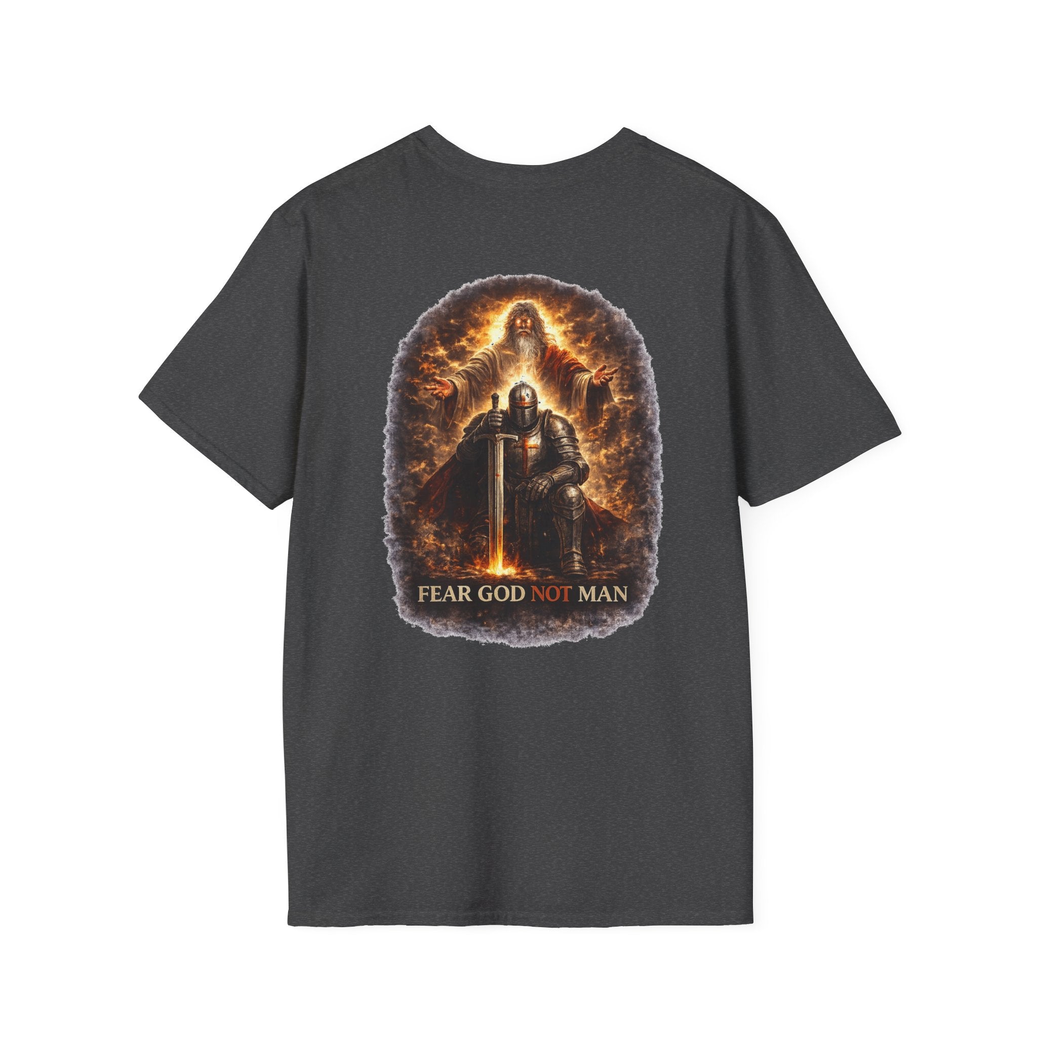 Fear God Not Man T-Shirt — Christian Knight Graphic Tee