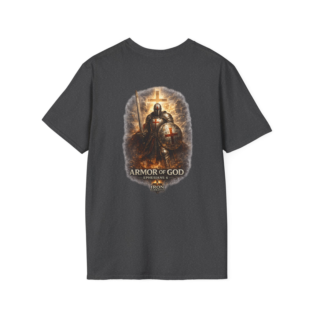 Armor of God T-Shirt — Christian Faith Knight Graphic Tee