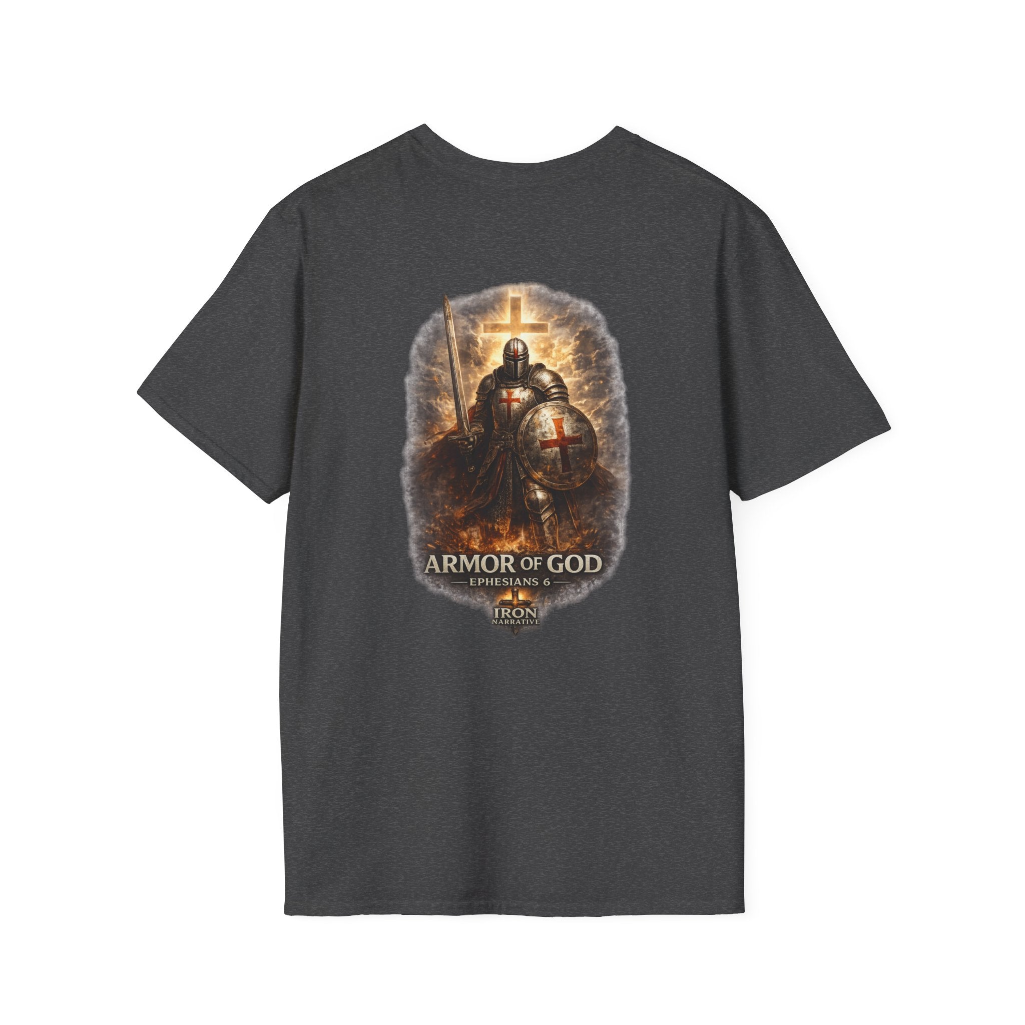 Armor of God T-Shirt — Christian Faith Knight Graphic Tee