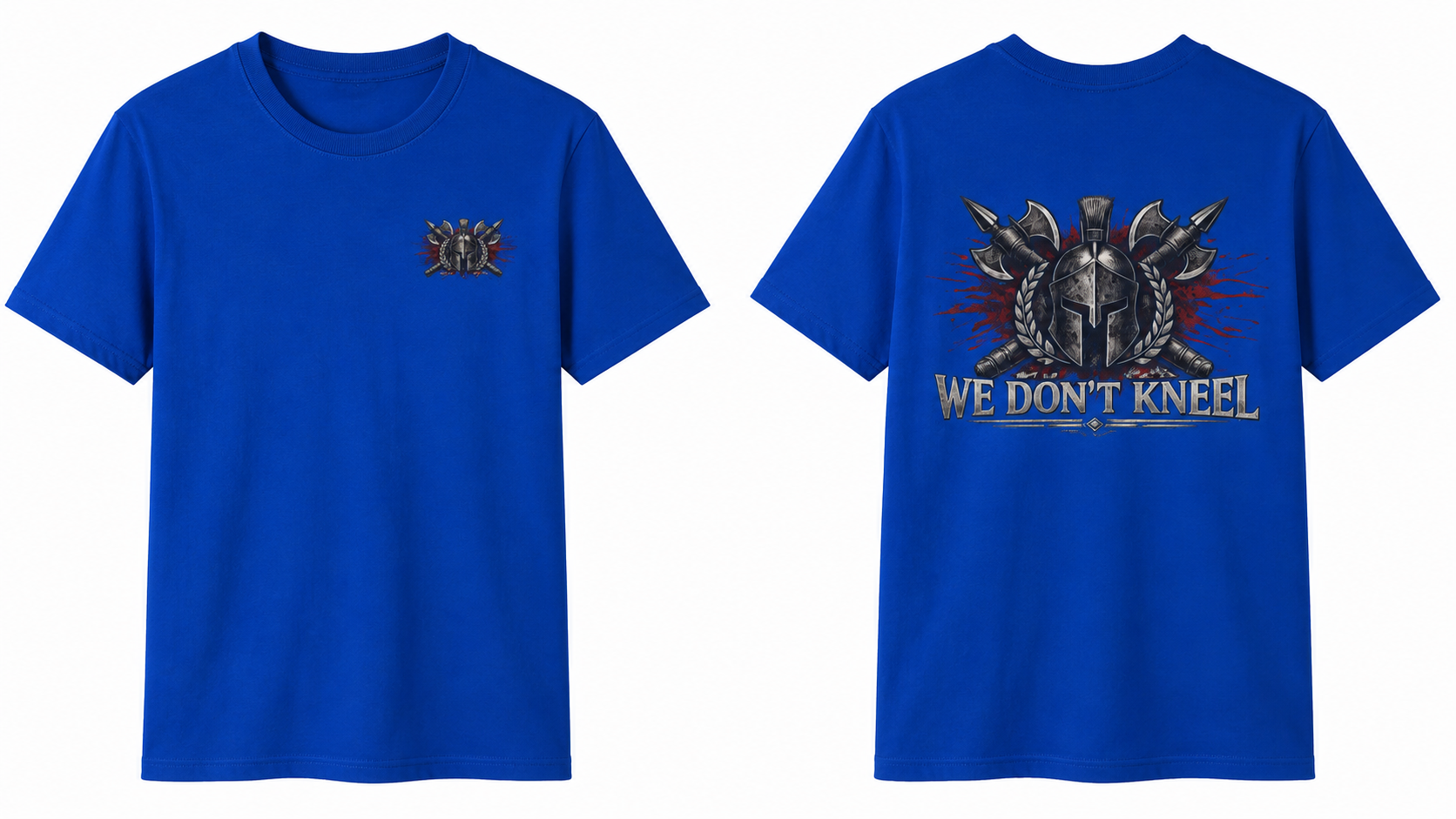 Spartan 'We Don't Kneel' Graphic T-Shirt