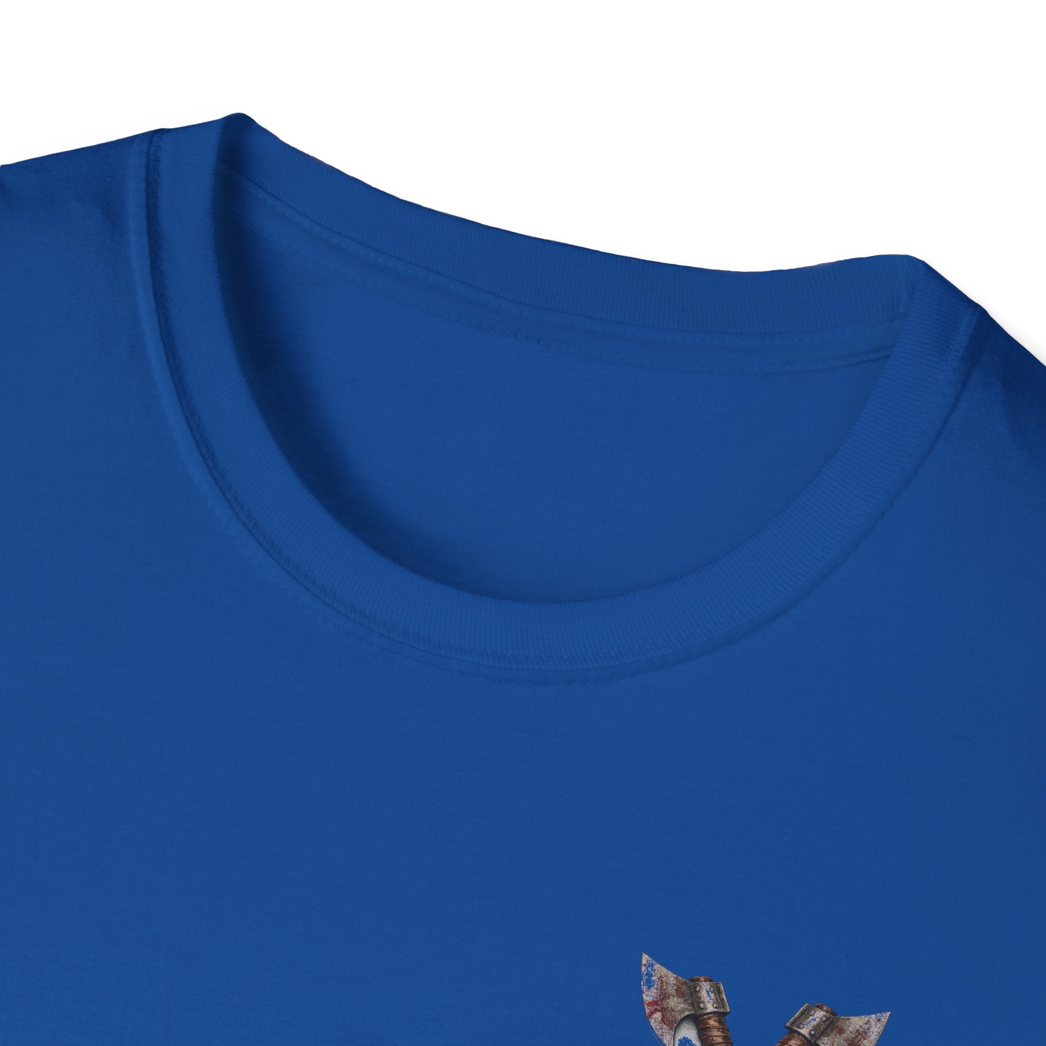 Forged In Suffering T-Shirt — 'Forged in Suffering' Nordic Viking Helmet Graphic Tee