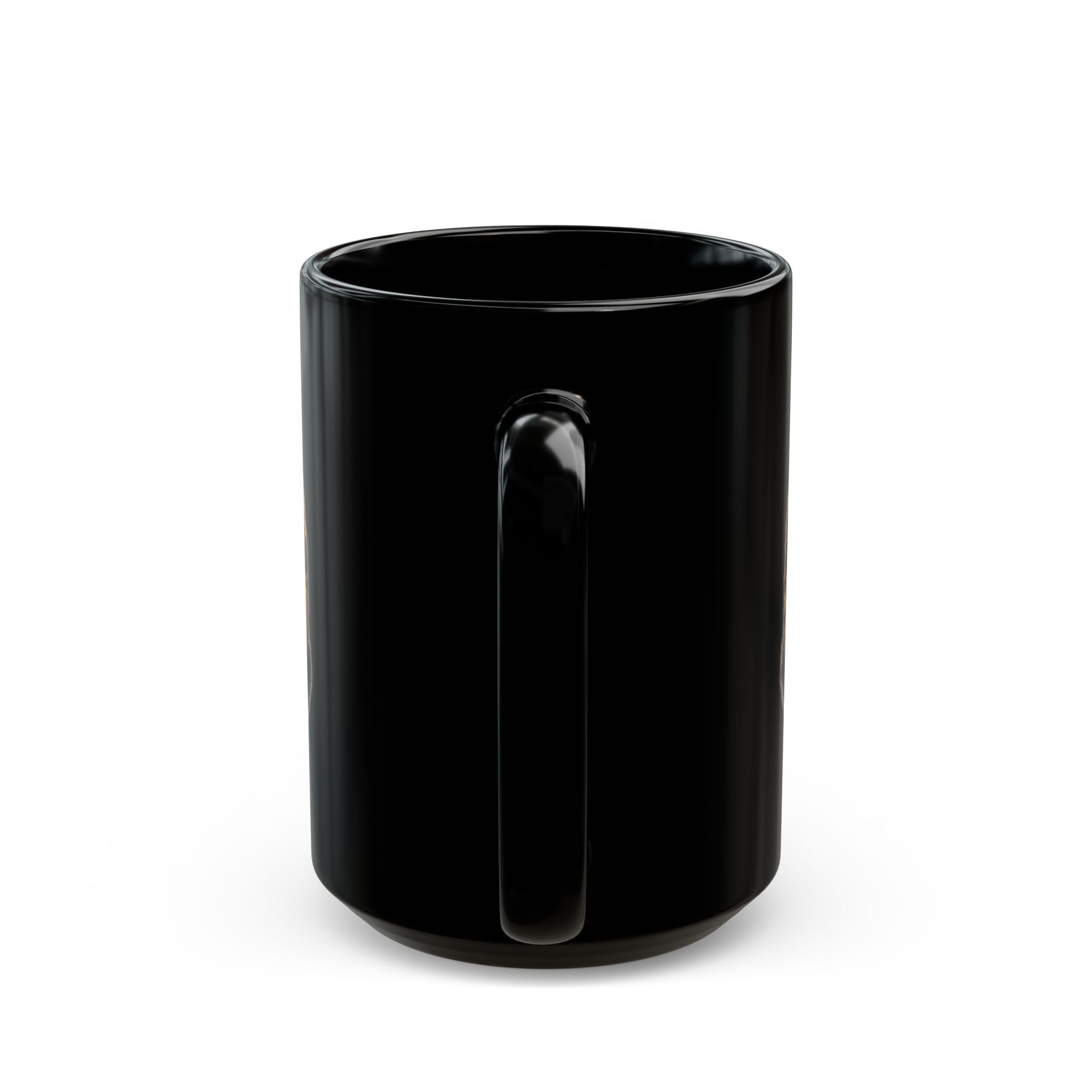 Spartan Helmet Black Mug — Rustic Warrior Coffee Cup (11oz, 15oz)