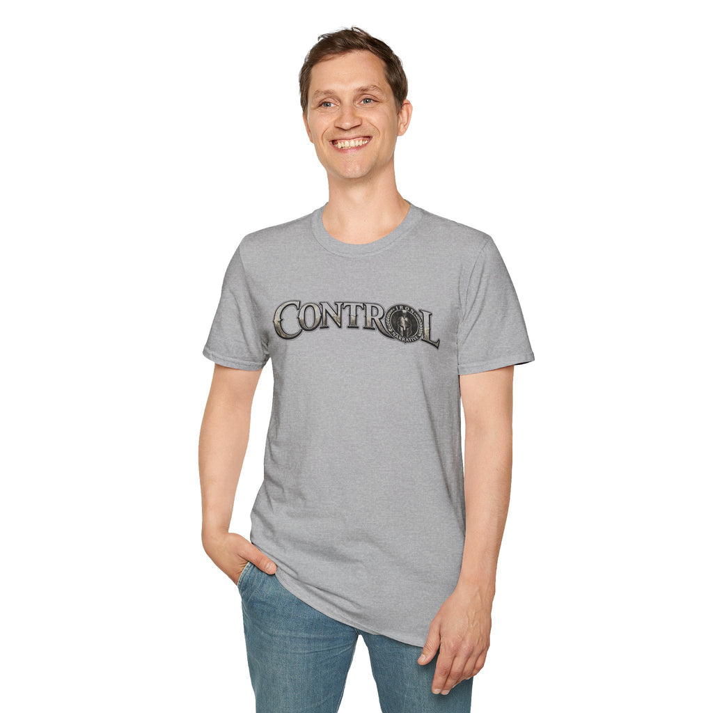 Control Graphic T-Shirt — Vintage Coin Logo Tee